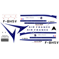 BSmodelle 100506 - 1/100 Boeing 707 Air France decal for aircraft model scale