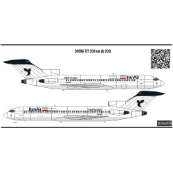 BSmodelle 100517 - 1/100 Boeing 727-200 Air decal for aircraft model scale