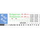 BSmodelle 100528 - 1/100 Tupolev Tu-154 Bulgarian Air Charter decal for aircraft