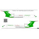 BSmodelle 100528 - 1/100 Tupolev Tu-154 Bulgarian Air Charter decal for aircraft