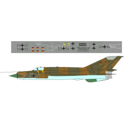 BSmodelle 48005 - 1/48 Mikoyan Gurevitch MiG-21 Luftwaffe decal for aircraft kit