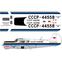 BSmodelle 480392 - 1/48 Yakovlev Yak-18t Aeroflot decal for aircraft model scale