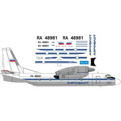 BSmodelle 11455 - 1/72 Antonov An-32 Aeroflot USSR decal for model scale kit