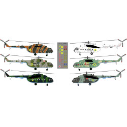 BSmodelle 72082 - 1/72 Mil Mi-8MT Ukraine AF decal for aircraft model scale kit