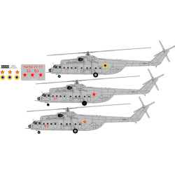 BSmodelle 72011 - 1/72 Mil Mi-6 military operators decal for aircraft model kit