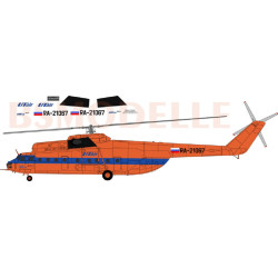 BSmodelle 72012 - 1/72 Mil Mi-6A Ut Air decal for aircraft model scale kit