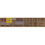 BSmodelle 72013 - 1/72 Antonov An-72P Ukraine AF decal for aircraft model scale