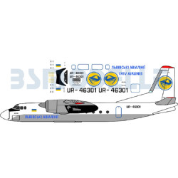 BSmodelle 72015 - 1/72 Antonov An-24 Lviv airlines decal for aircraft model kit