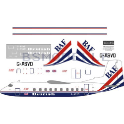 BSmodelle 72040_1 - 1/72 Handly Page Herald BAF decal for aircraft model scale