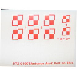 BSmodelle 72009 - 1/72 Antonov An-2 Poland AF decal for aircraft model scale kit