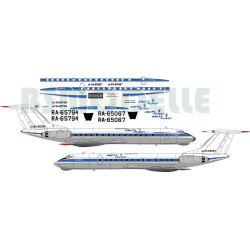 BSmodelle 720285 - 1/72 Tupolev Tu-134 Flight decal for aircraft scale model kit