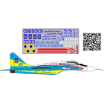 BSmodelle 720364 - 1/72 Mikoyan Gurevitch Mig-29 Ukrainian Falcons decal model