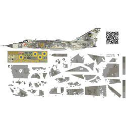 BSmodelle 720287_1 - 1/72 Sukhoi Su-24MR Ukrainian AF digital camo decal scale
