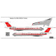 BSmodelle 720395 - 1/72 Tupolev Tu-134 USSR AF decal for aircraft model scale