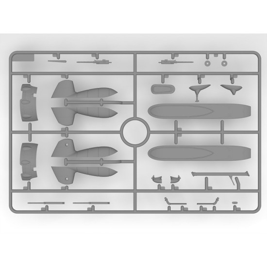 ICM 32044 - 1/32 - J-8 Gladiator, WWII Swedish Fighter scale model plastic kit