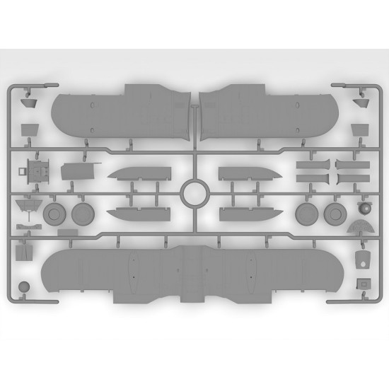 ICM 32044 - 1/32 - J-8 Gladiator, WWII Swedish Fighter scale model plastic kit