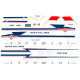 BSmodelle 720433 - 1/72 Tupolev Tu-114 Aeroflot 70th decal scale for aircraft