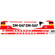 BSmodelle 720434 - 1/72 ILyusin Il-14P INTERFLUG decal scale for aircraft model