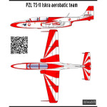 BSmodelle 720508 - 1/72 PZL TS-11 Iskra aerobatic team decal scale for aircraft