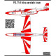 BSmodelle 720508 - 1/72 PZL TS-11 Iskra aerobatic team decal scale for aircraft