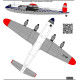 BSmodelle 720550 - 1/72 Avro York C MKI Pacific Western decal for aircraft model