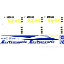 BSmodelle 43005 - 1/43 K-700 tracktor, fireengine, sovtransavto decal aircraft