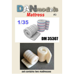Dan Models 35307 - 1/35 material for dioramas. Twisted mattresses. Resin 3D