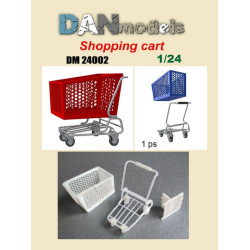 Dan Models 24002 - 1/24 material for dioramas. Shopping cart. Set of 1 pc. scale