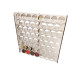 LMG WOH-1225 Wall module for 60 containers with a diameter of 30 mm