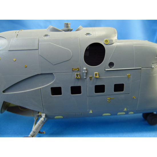 Metallic Details MDR4878 - 1/48 Mi-24. Exterior (Zvezda) scale model kit