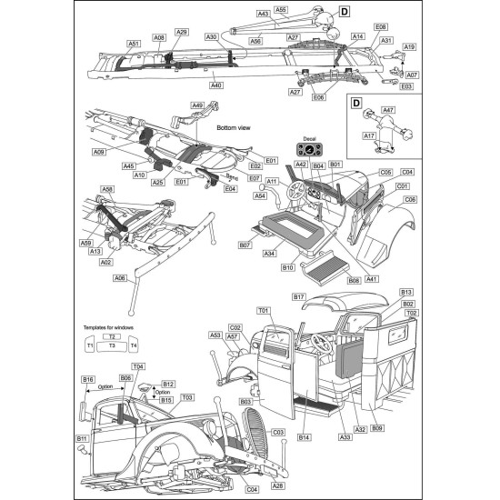 ACE 72580 - 1/72 G917T 3t German Cargo truck scale plastic model kit