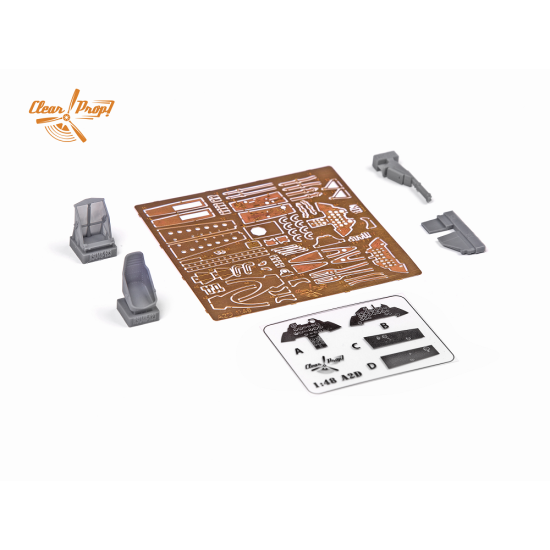 Clear Prop CP4802 - 1/48 XA2D-1 Skyshark, Advanced kit, scale model kit