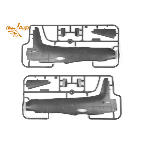 Clear Prop CP4802 - 1/48 XA2D-1 Skyshark, Advanced kit, scale model kit