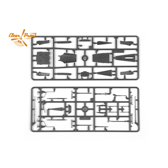 Clear Prop CP4802 - 1/48 XA2D-1 Skyshark, Advanced kit, scale model kit