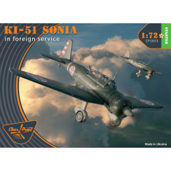 Clear Prop CP72013 - 1/72 Ki-51 Sonia in foreign service Starter kit