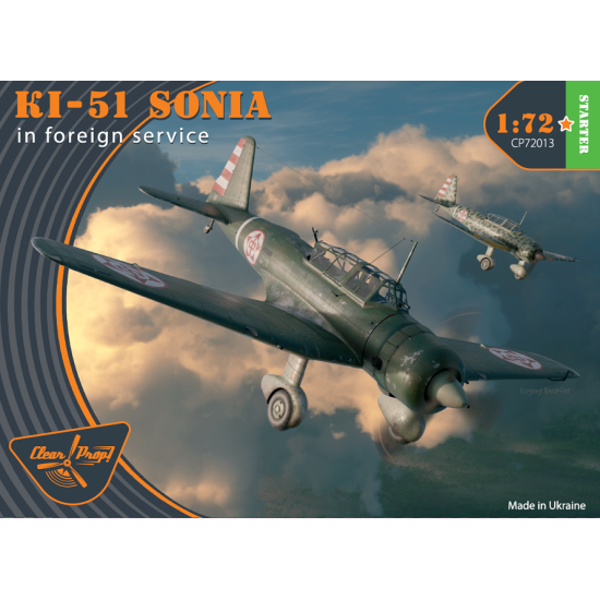 Clear Prop CP72013 - 1/72 Ki-51 Sonia in foreign service Starter kit