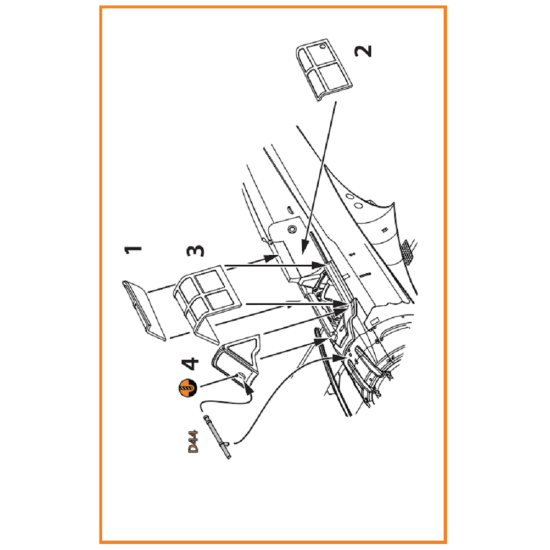 Clear Prop CPA72022 - 1/72 A5M Claude (early version) vacuum formed canopy