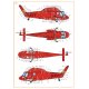 Clear Prop CPD72001 - 1/72 UH-2/SH-2 Seasprite (early version) decal for model