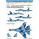 Foxbot 32-017 - 1/32 Numbers for Su-27UBM-1, Part II decal for aircraft model