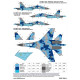 Foxbot 48-068 1/48 Numbers for Su-27UBM-1 decal for aircraft plastic model