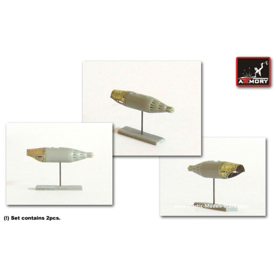 32x57mm UB-32A-24 helicopter unguided rocket pod RESIN 1/72 Armory ACA7211b