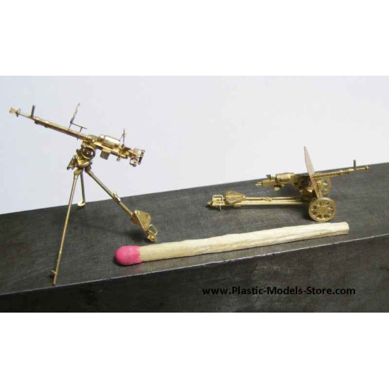 DShK, 1938 year machine gun Brass 1/72 Mini World 7219