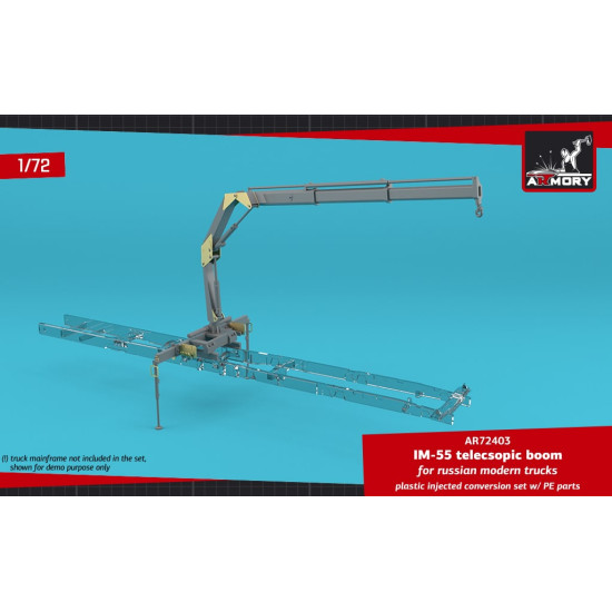 Armory AR72403 - 1/72 IM-55 telescopic boom, for russian modern trucks model kit