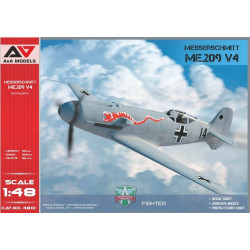 A&A Models 4810 - 1/48 Me.209 V4 high-speed experimental prototype aircraft