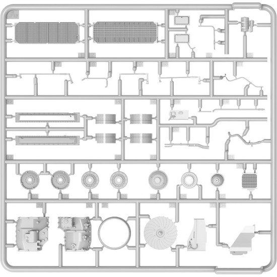 Miniart 37066 - 1/35 scale T-54 late transmission set plastic model kit