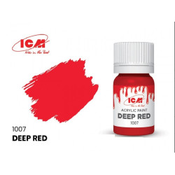 ICM 1007 - Acrylic paint, Deep Red. Volume, ml: Waterproof