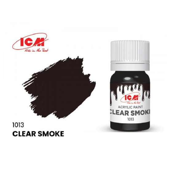 ICM 1013 - Acrylic paint, Clear Smoke. Volume, ml: Waterproof