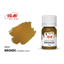 ICM 1020 - Acrylic paint, Bronze. Volume, ml: Waterproof