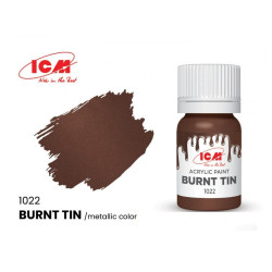 ICM 1022 - Acrylic paint, Burnt Tin. Volume, ml: Waterproof