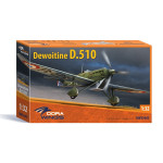 Dora Wings 32003 - 1/32 Dewoitine D.510, Airplane scale plastic model kit